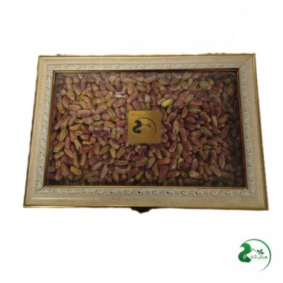 مغز پسته خام اکبری فوق ممتاز کادویی خاتم(850 گرم)